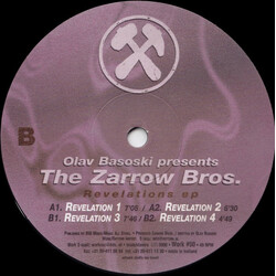 Olav Basoski / The Zarrow Bros Revelations EP USED VINYL 12INCH 45 RPM EP