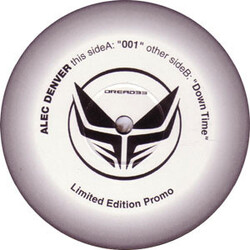 Alec Denver 001 / Down Time USED VINYL 12INCH LIMITED EDITION PROMO