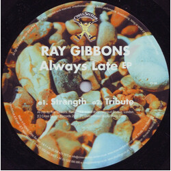 Ray Gibbons Always Late EP USED VINYL 12INCH 33 S RPM EP