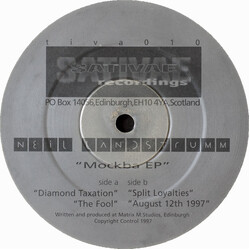 Neil Landstrumm Mockba EP USED VINYL 12INCH 33 S RPM EP
