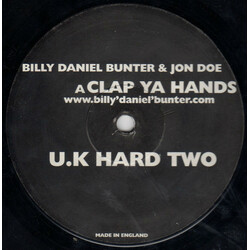 Billy Daniel Bunter & Jon Doe Clap Ya Hands / Yeah USED VINYL 12INCH 45 RPM