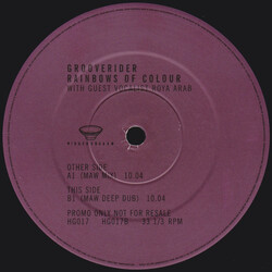 Grooverider / Roya Arab Rainbows Of Colour (Remixes By Masters At Work) USED VINYL 12INCH 33 S RPM PROMO