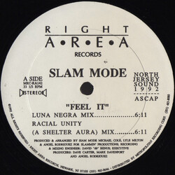 Slam Mode Feel It USED VINYL 12INCH 33 S RPM