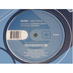 Quirk Soft Focus USED VINYL 12INCH 45 RPM