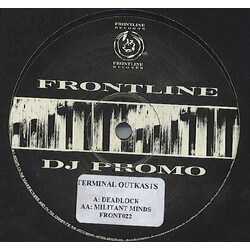 Terminal Outkasts Deadlock / Militant Minds USED VINYL 12INCH PROMO