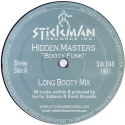 Hidden Masters (2) Booty Funk USED VINYL 12INCH