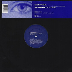 Element Four Big Brother UK TV Theme USED VINYL 12INCH 33 S RPM