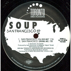Soup San Francisco EP USED VINYL 12INCH EP