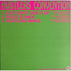 Hustlers Convention Just Can't Give It Up USED VINYL 12INCH 33 S RPM