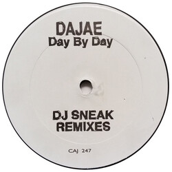 Dajaé Day By Day (DJ Sneak Remixes) USED VINYL 12INCH SINGLE SIDED 33 S RPM