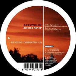 Spectrum (6) Air Red Rip EP USED VINYL 12INCH EP
