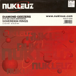 Diamond Geezers Sovereign Rings USED VINYL 12INCH 45 RPM