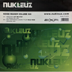 Prezioso Feat. Marvin / Nick Sentience / Mark Tyler Noise Maker Volume Six USED VINYL 12INCH 45 RPM