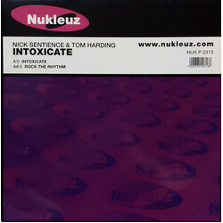 Nick Sentience / Tom Harding Intoxicate USED VINYL 12INCH 45 RPM
