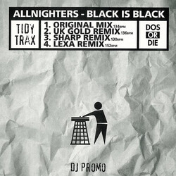 Allnighters Black Is Black USED VINYL 12INCH PROMO