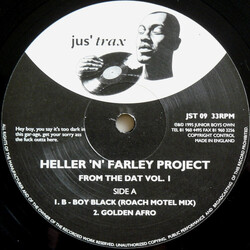 Heller & Farley Project From The Dat Vol. 1 USED VINYL 12INCH 33 S RPM