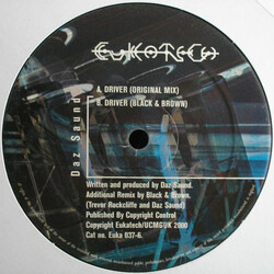 Daz Saund Driver USED VINYL 12INCH
