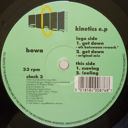 Bowa Kinetics E.P. USED VINYL 12INCH 33 S RPM EP