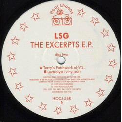 L.S.G. The Excerpts E.P. USED VINYL 12INCH 45 RPM EP