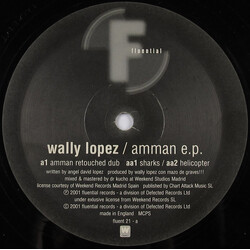 Wally Lopez Amman E.P. USED VINYL 12INCH 33 S RPM EP