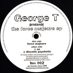 George T The Force Majeure EP USED VINYL 12INCH EP