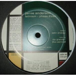 Jamie Anderson Latinism - Phase Three USED VINYL 12INCH