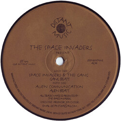 The Space Invaders Space Invaders & The Gang / Alien Communication USED VINYL 12INCH 33 S RPM