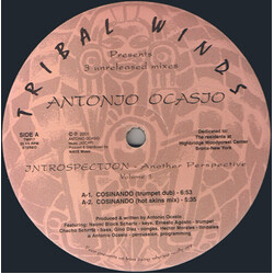 Antonio Ocasio Introspection - Another Perspective Volume 1 USED VINYL 12INCH 33 S RPM
