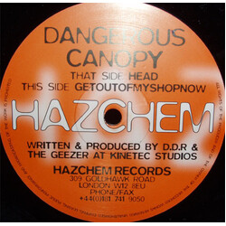 Dangerous Canopy Head / Getoutofmyshopnow USED VINYL 12INCH