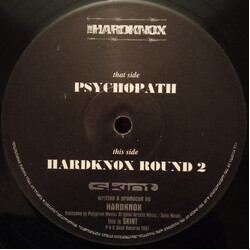 Hardknox Psychopath USED VINYL 12INCH 45 RPM
