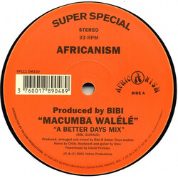 Africanism Macumba Walélé USED VINYL 12INCH 33 S RPM