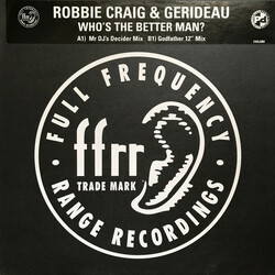 Robbie Craig / Gerideau Who's The Better Man? USED VINYL 12INCH 45 RPM PROMO