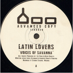 The Latin Lovers Voices Of Savanna USED VINYL 12INCH 33 S RPM PROMO