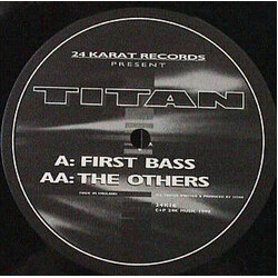 Titan (3) First Bass / The Others USED VINYL 12INCH 45 RPM