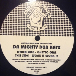 Mighty Dub Katz Ghetto Girl / Work It Work It USED VINYL 12INCH 45 RPM PROMO STEREO