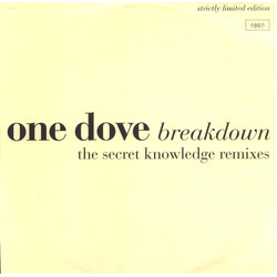 One Dove Breakdown (The Secret Knowledge Remixes) VINYL 12" USED