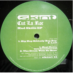 Cut La Roc Mad Skills EP USED VINYL 12INCH 33 S RPM EP