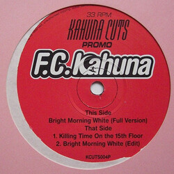 FC Kahuna Bright Morning White USED VINYL 12INCH PROMO