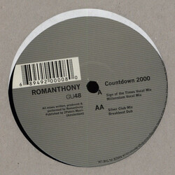 Romanthony Countdown 2000 USED VINYL 12INCH
