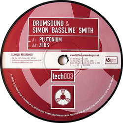 Drumsound & Simon "Bassline" Smith Plutonium / Zeus USED VINYL 12INCH 45 RPM