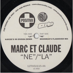 Marc Et Claude Ne / La USED VINYL 12INCH 45 RPM PROMO