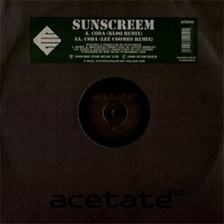 Sunscreem Coda USED VINYL 12INCH 33 S RPM