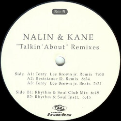 Nalin & Kane Talkin' About (Remixes) USED VINYL 12INCH 33 S RPM