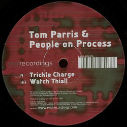 Tom Parris / People On Process Trickle Charge USED VINYL 12INCH 45 RPM