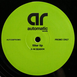Filter Tip In Season / On Heat USED VINYL 12INCH PROMO