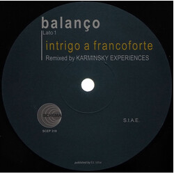 Balanço Intrigo A Francoforte / Spectre USED VINYL 12INCH
