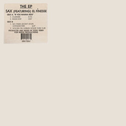 Sax / El Finesse The EP USED VINYL 12INCH 33 S RPM EP