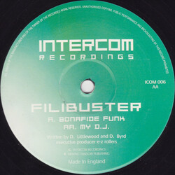 Filibuster Bonafide Funk / My D.J. USED VINYL 12INCH 45 RPM