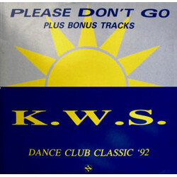 K.W.S. Please Don't Go USED VINYL 12INCH 33 S RPM