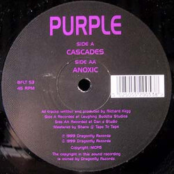 Purple Cascades / Anoxic USED VINYL 12INCH 45 RPM